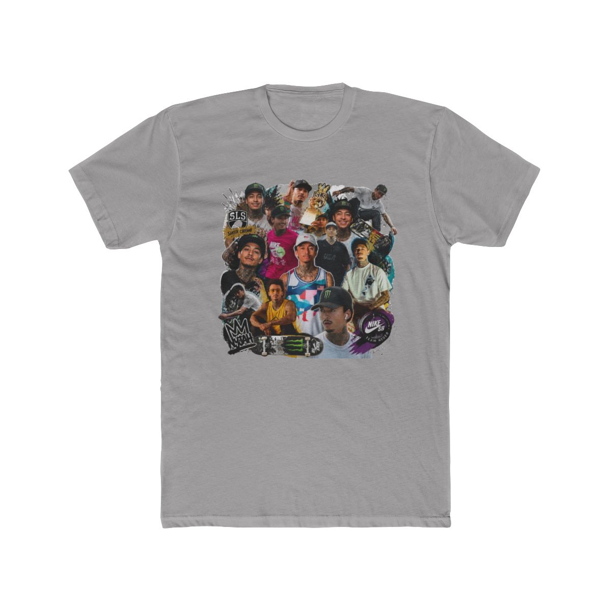 Nyjah Huston Photo Collage T Shirt - Official T-Shirts merchandise